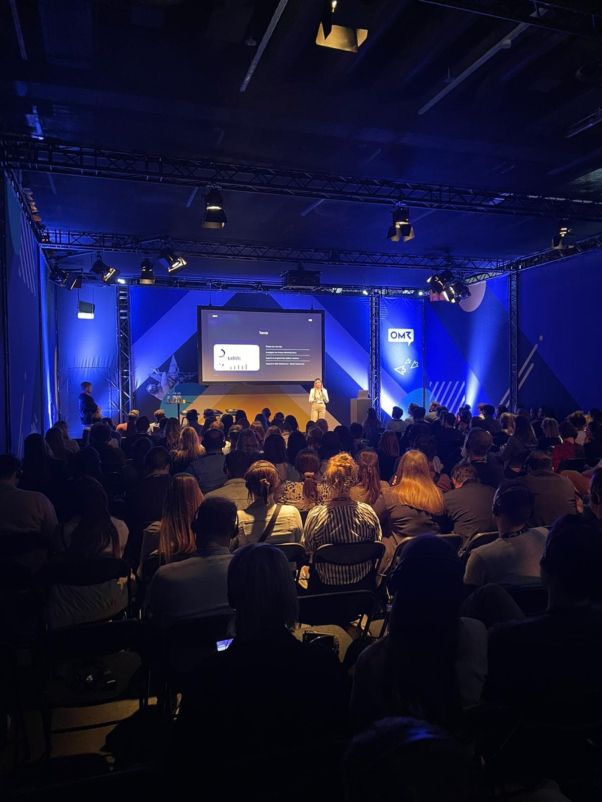 OMR Festival — marketing session atmosphere
