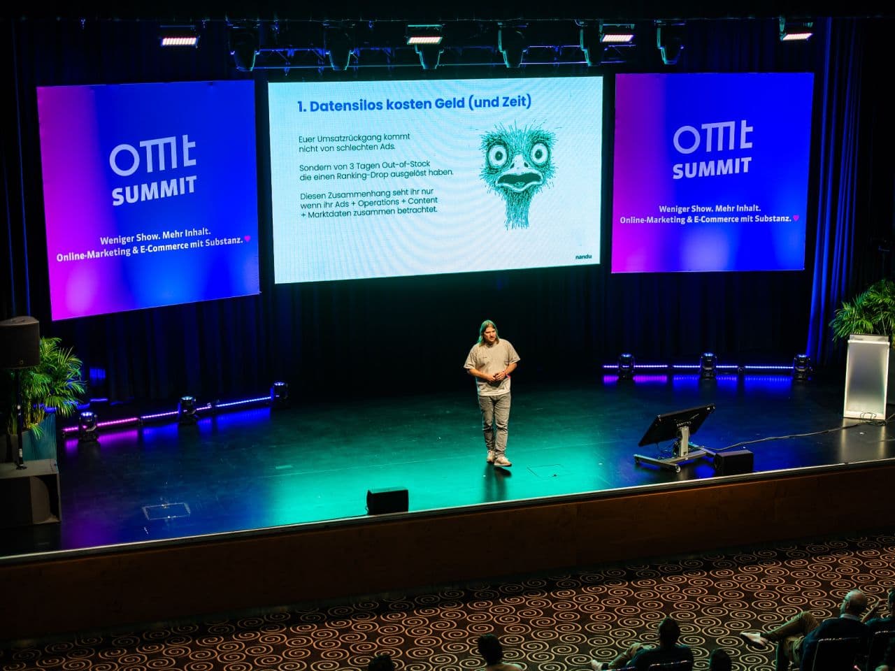 OMT Summit — Abschluss auf der Bühne, Berlin