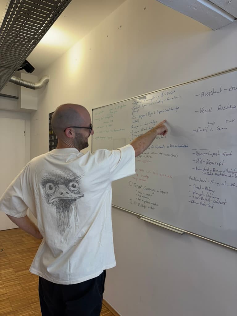 Nandu team working at their desks in the Cologne office