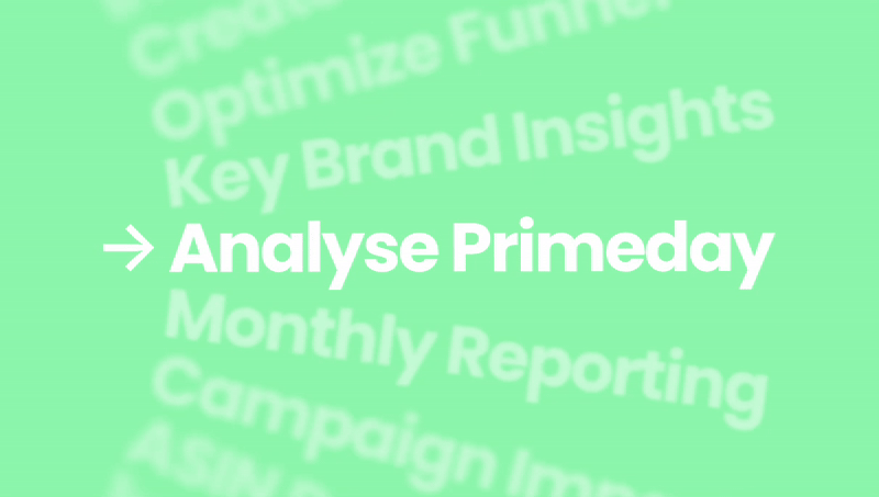 Nandu AI analysis features: Analyse Primeday, Monthly Reporting, Key Brand Insights, Campaign Improvement